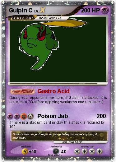 Pokemon Gulpin C