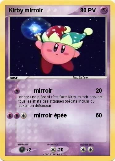 Pokemon Kirby mirroir