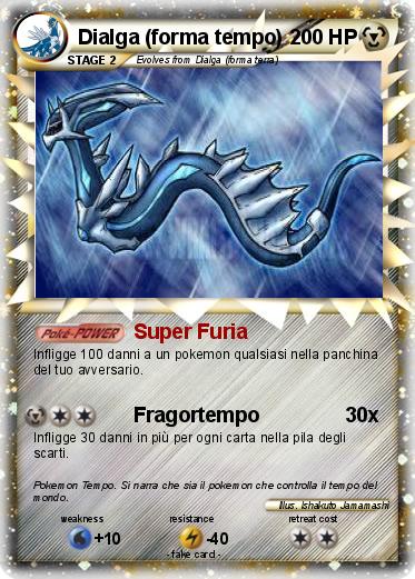 Pokemon Dialga (forma tempo)