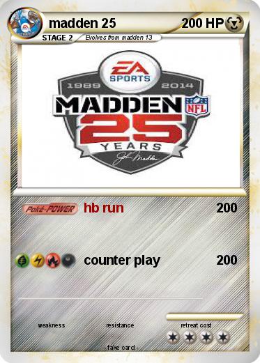 Pokemon madden 25