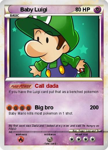 Pokemon Baby Luigi