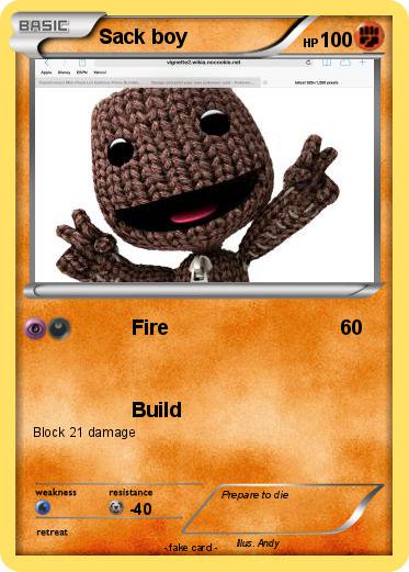 Pokemon Sack boy