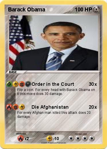 Pokemon Barack Obama