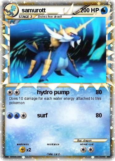 Pokemon samurott