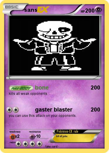 Pokemon sans