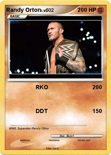 Pokemon Randy Orton