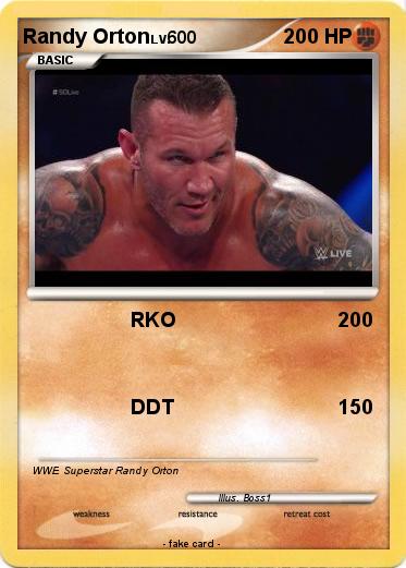 Pokemon Randy Orton
