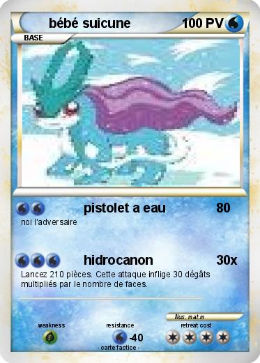 Pokemon bébé suicune