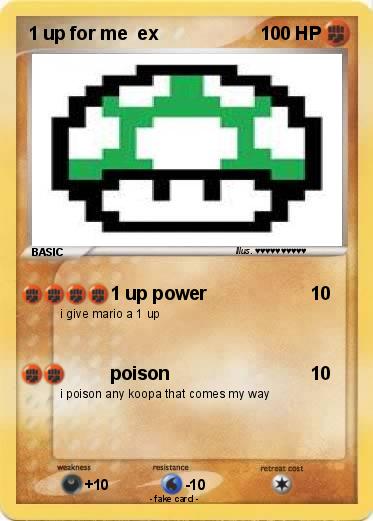 Pokemon 1 up for me  ex