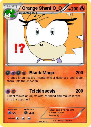Pokemon Orange Shani O_O
