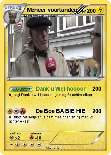 Pokemon Meneer voortanden