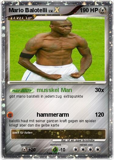 Pokemon Mario Balotelli