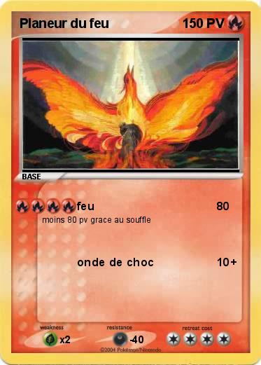 Pokemon Planeur du feu