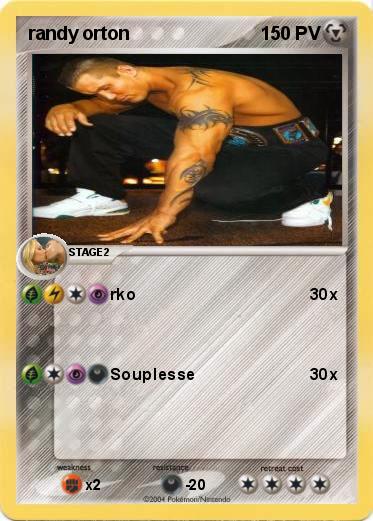 Pokemon randy orton
