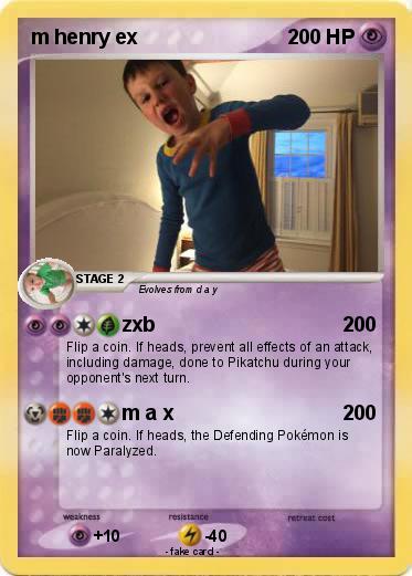 Pokemon m henry ex