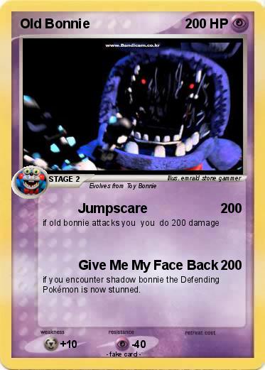 Pokemon Old Bonnie
