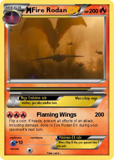 Pokemon Fire Rodan