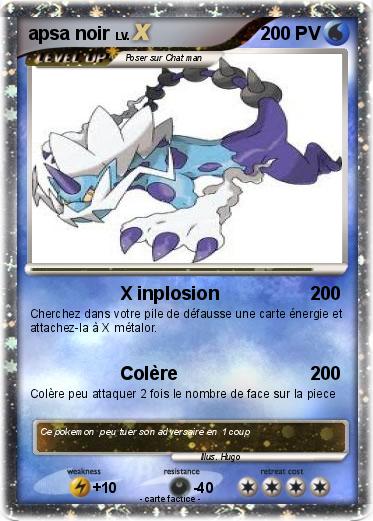 Pokemon apsa noir