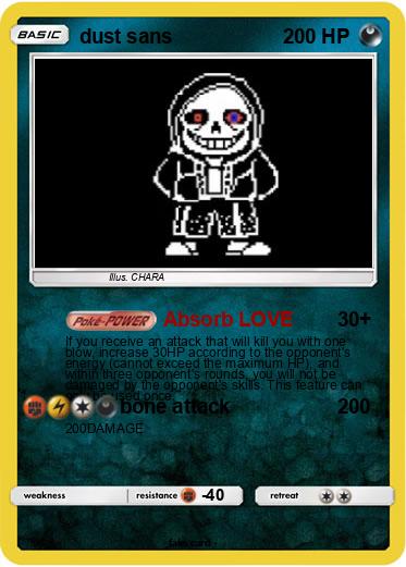 Pokemon dust sans