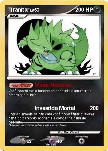 Pokemon Tiranitar