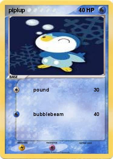 Pokemon piplup