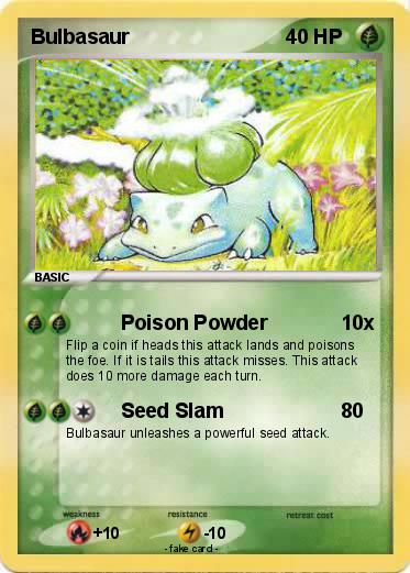 Pokemon Bulbasaur