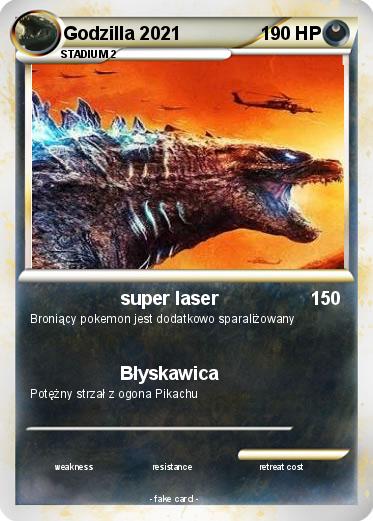 Pokemon Godzilla 2021