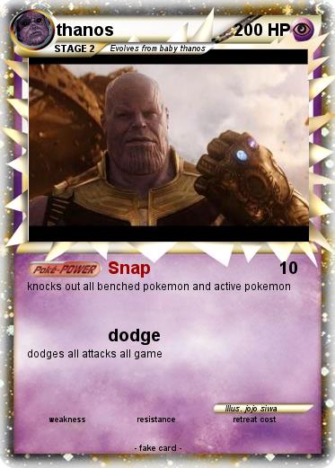 Pokemon thanos