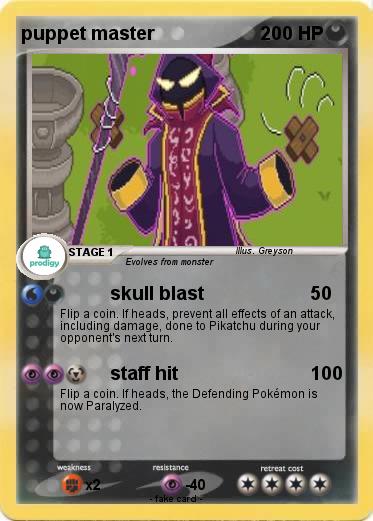 Pokemon puppet master