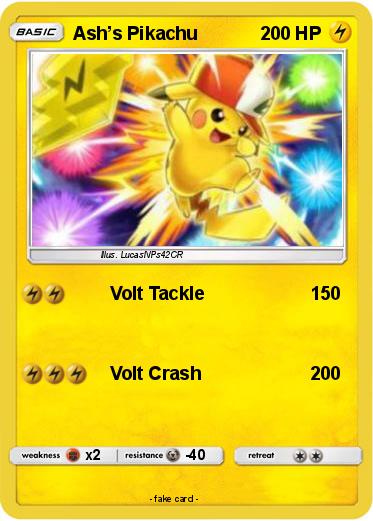 Pokemon Ash’s Pikachu