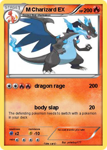 Pokemon M Charizard EX