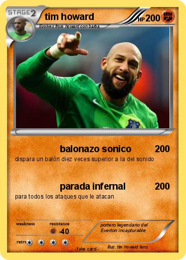 Pokemon tim howard