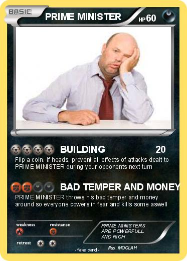 Pokemon PRIME MINISTER