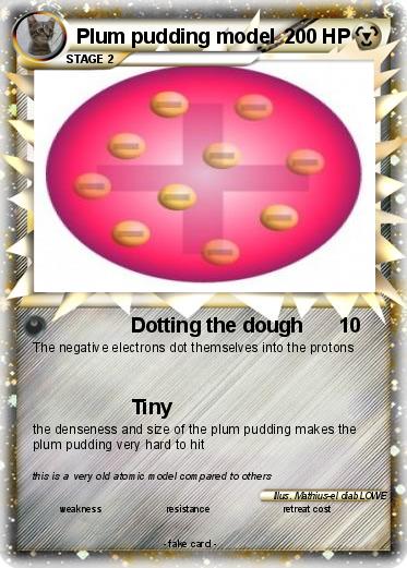 Pokemon Plum pudding model