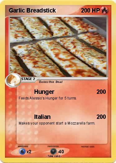 Pokemon Garlic Breadstick