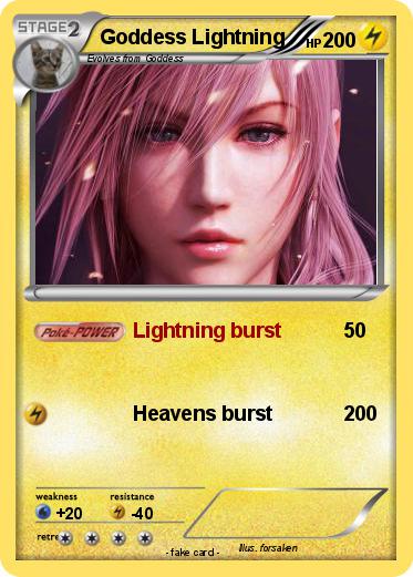 Pokemon Goddess Lightning