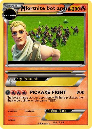 Pokemon fortnite bot army