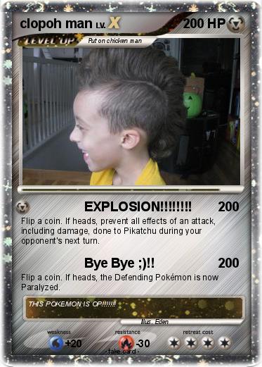 Pokemon clopoh man