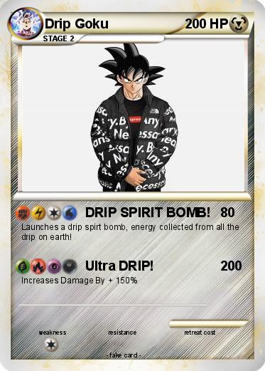 Pokemon Drip Goku