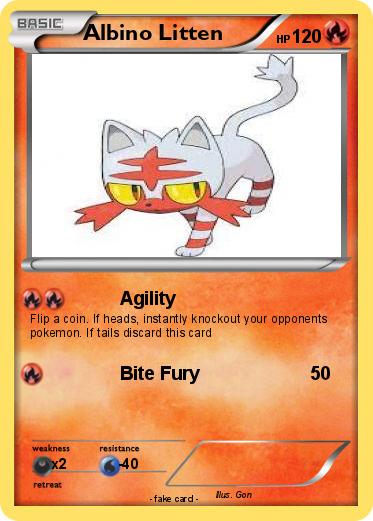 Pokemon Albino Litten
