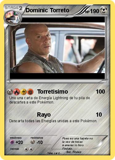 Pokemon Dominic Torreto