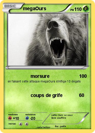 Pokemon megaOurs