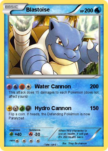 Pokemon Blastoise