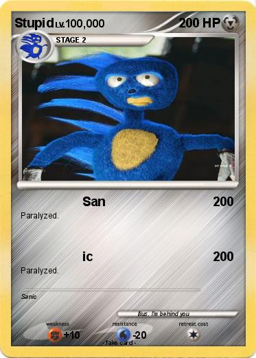 Pokemon Stupid