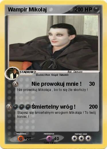 Pokemon Wampir Mikołaj