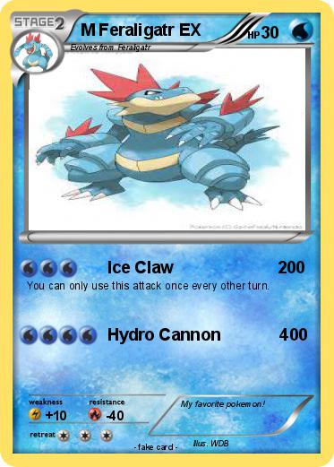 Pokemon M Feraligatr EX
