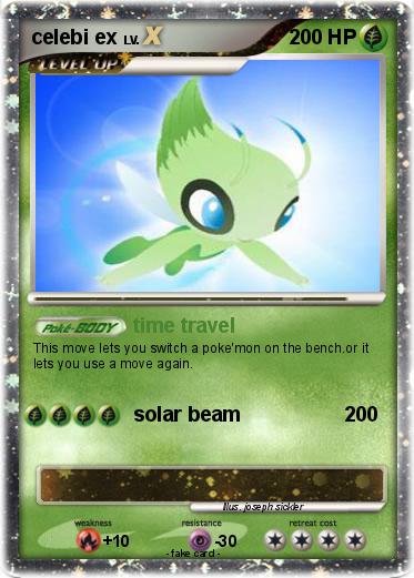 Pokemon celebi ex