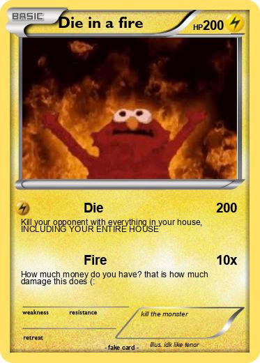 Pokemon Die in a fire