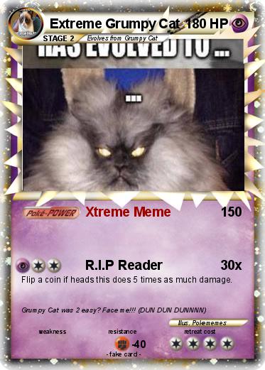 Pokemon Extreme Grumpy Cat