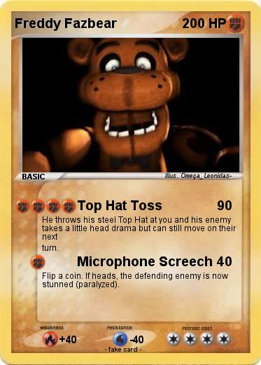 Pokemon Freddy Fazbear
